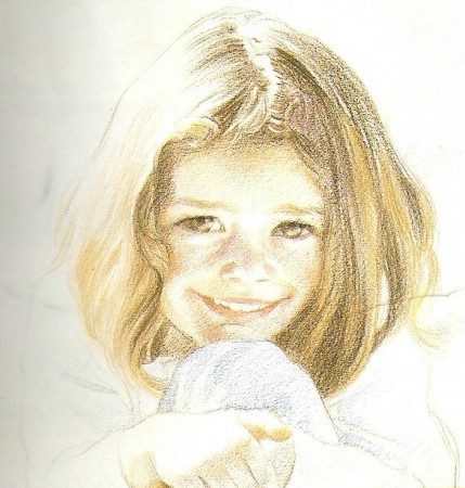 Primera capa de color.